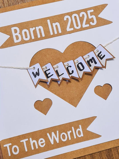 "Born In 2025" Card