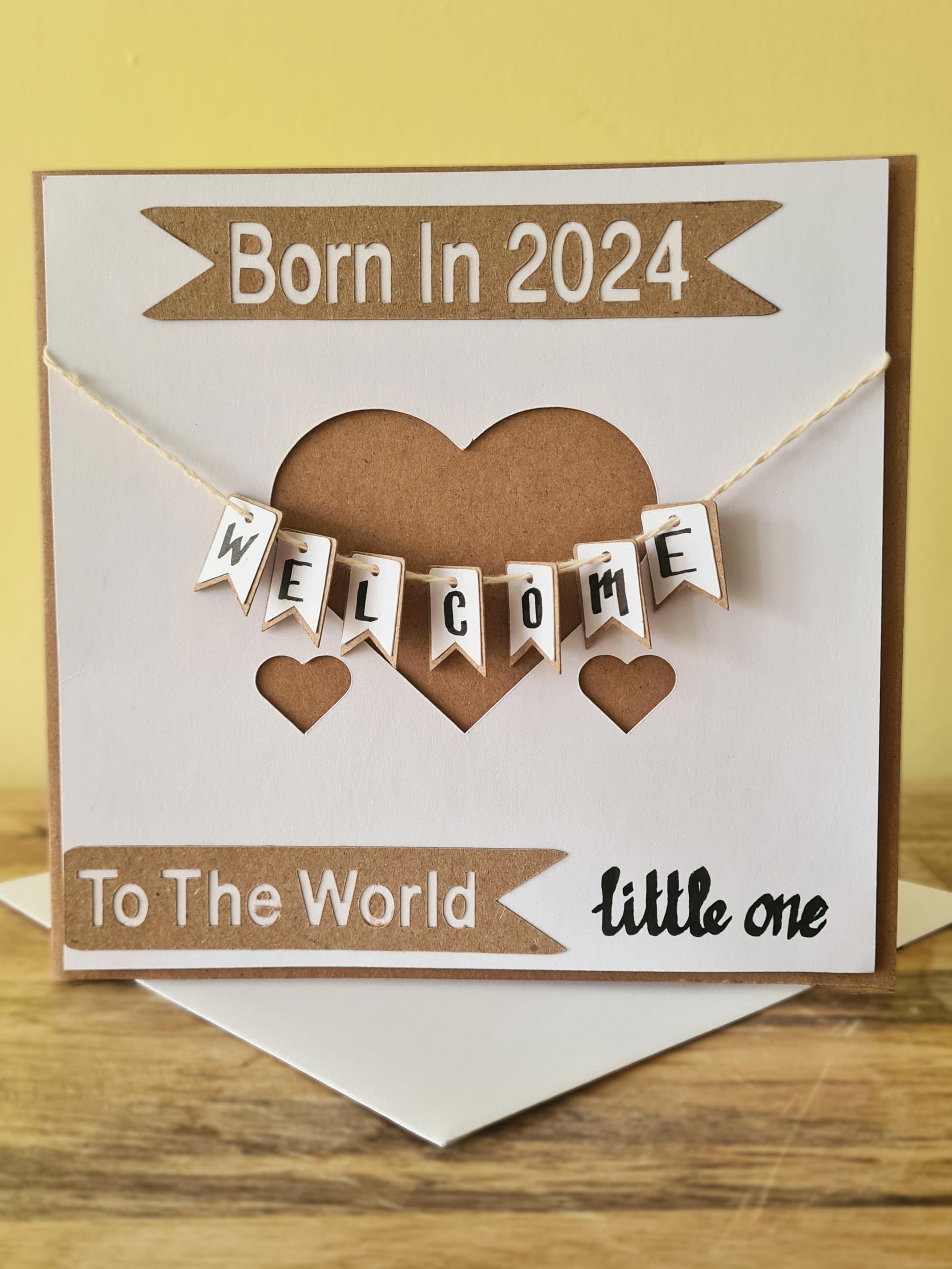 Do you know of any little person who was born in 2024? Or is due to be born this year? Well, we've got the card for you! Welcome to the world little one! 