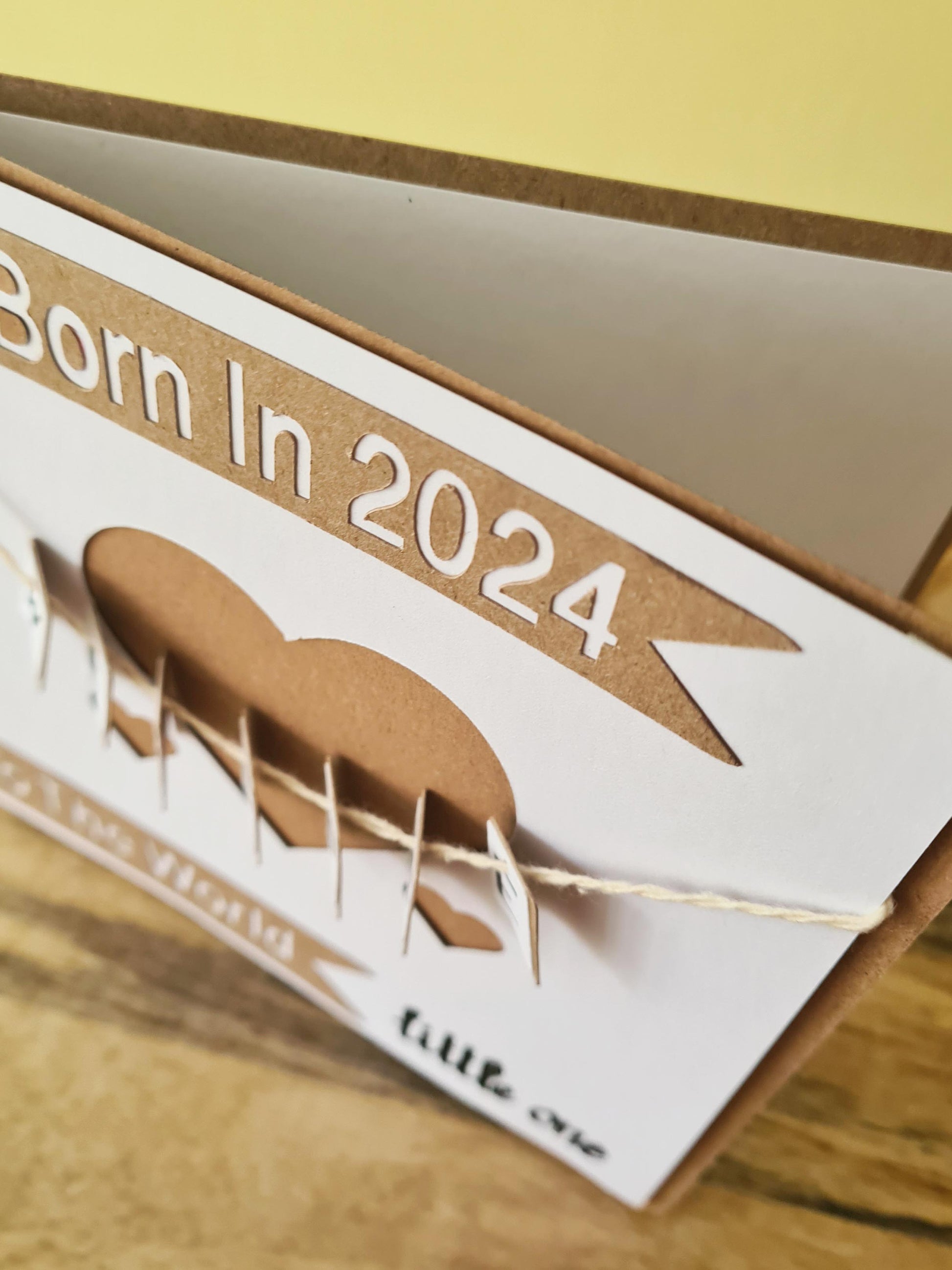 Do you know of any little person who was born in 2024? Or is due to be born this year? Well, we've got the card for you! Welcome to the world little one! 