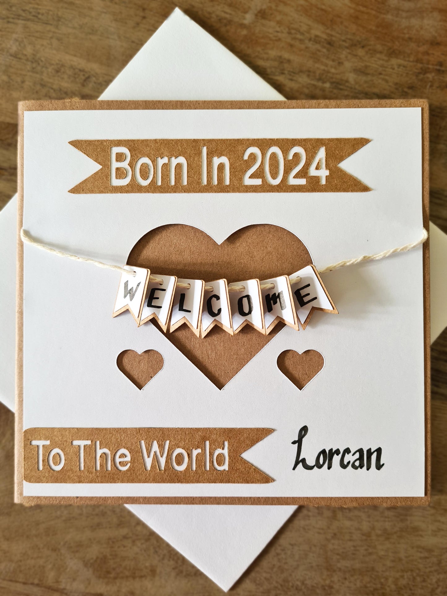 Do you know of any little person who was born in 2024? Or is due to be born this year? Well, we've got the card for you! Welcome to the world little one! 