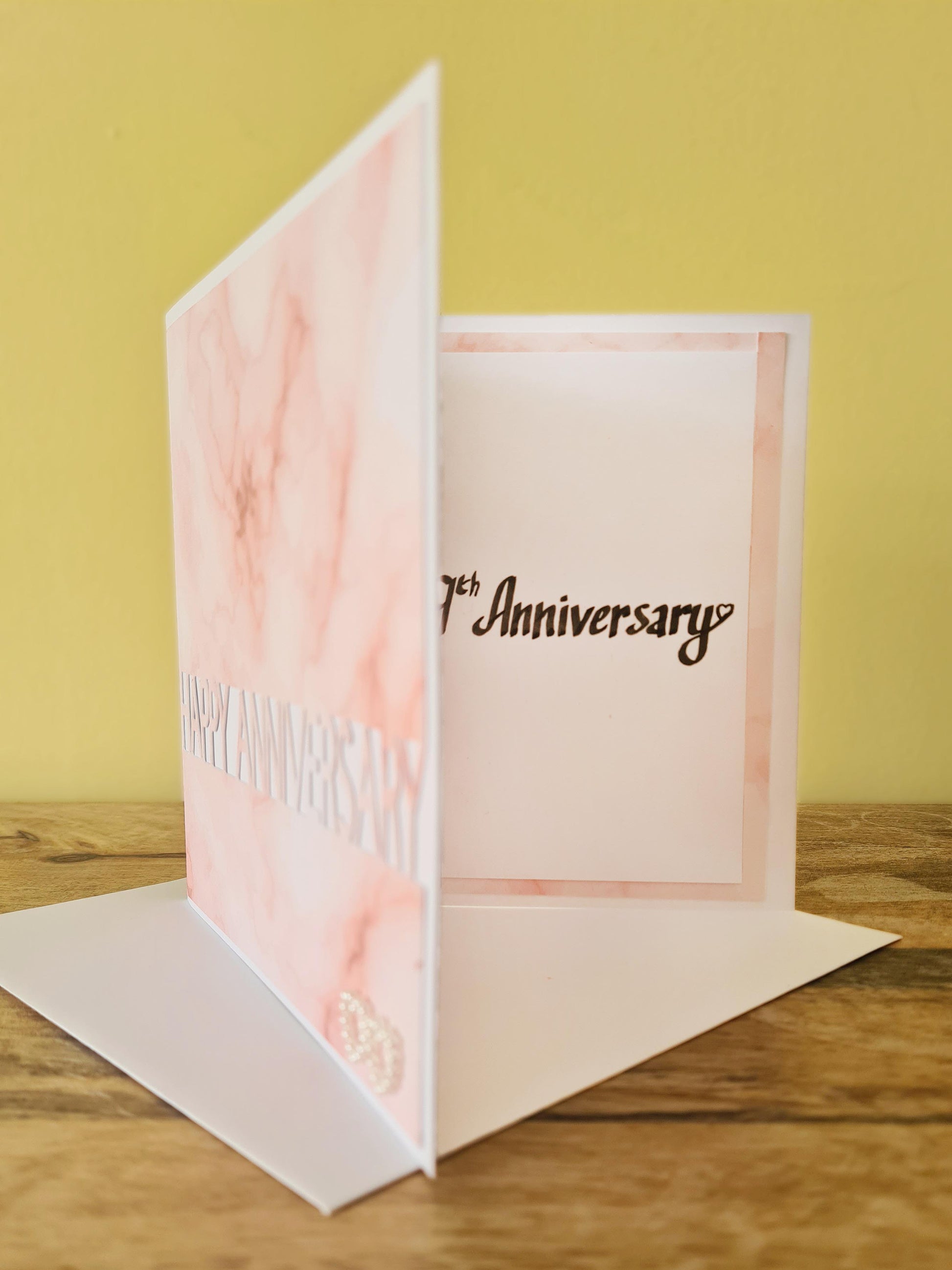 These personalised cards are ideal gifts for Anniversary's, Wedding's, Valentines Day and more.  Fully Customisable and perfect for personalising with couples names.